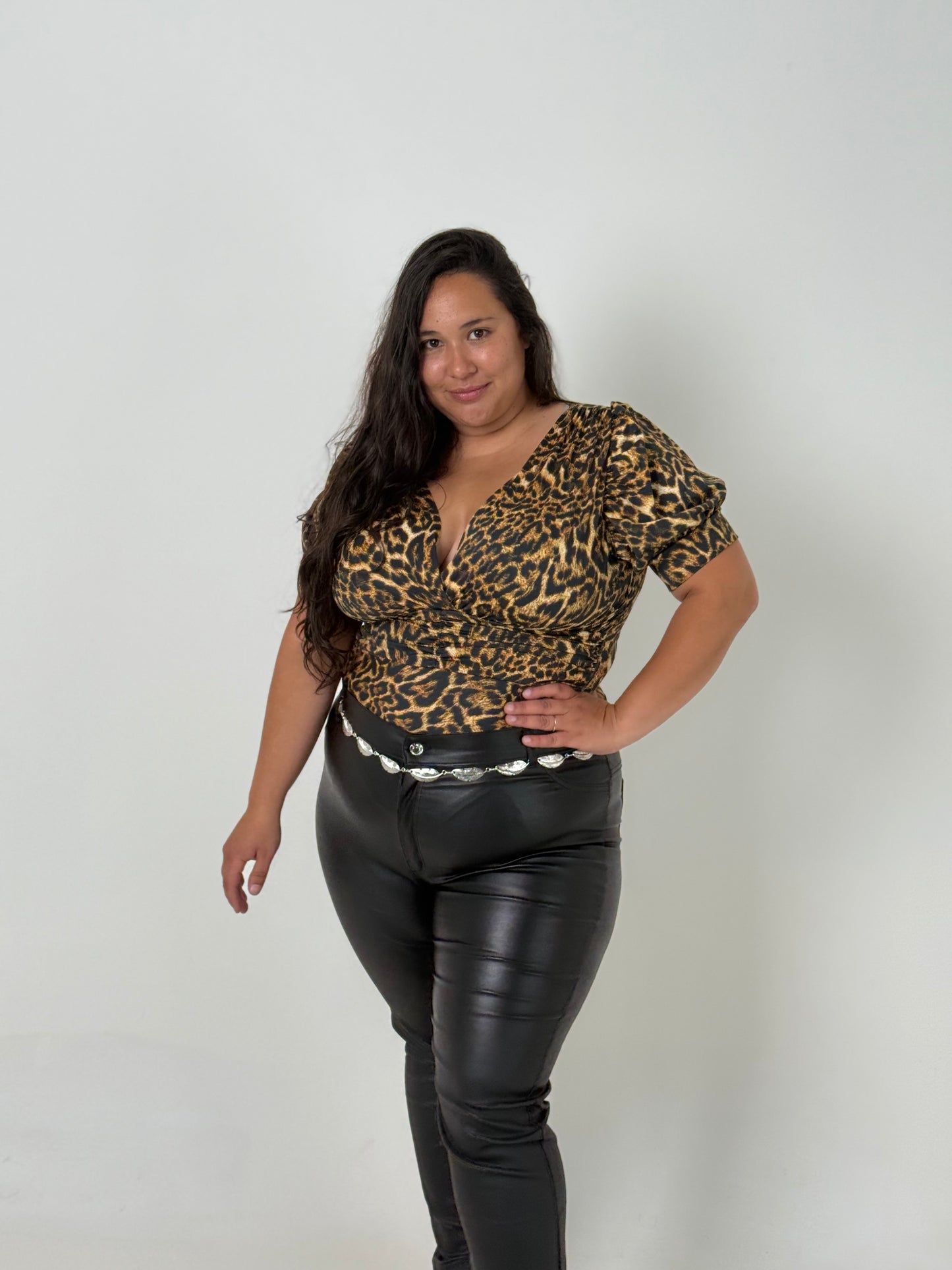 Pantalón Engomado Plus Size
