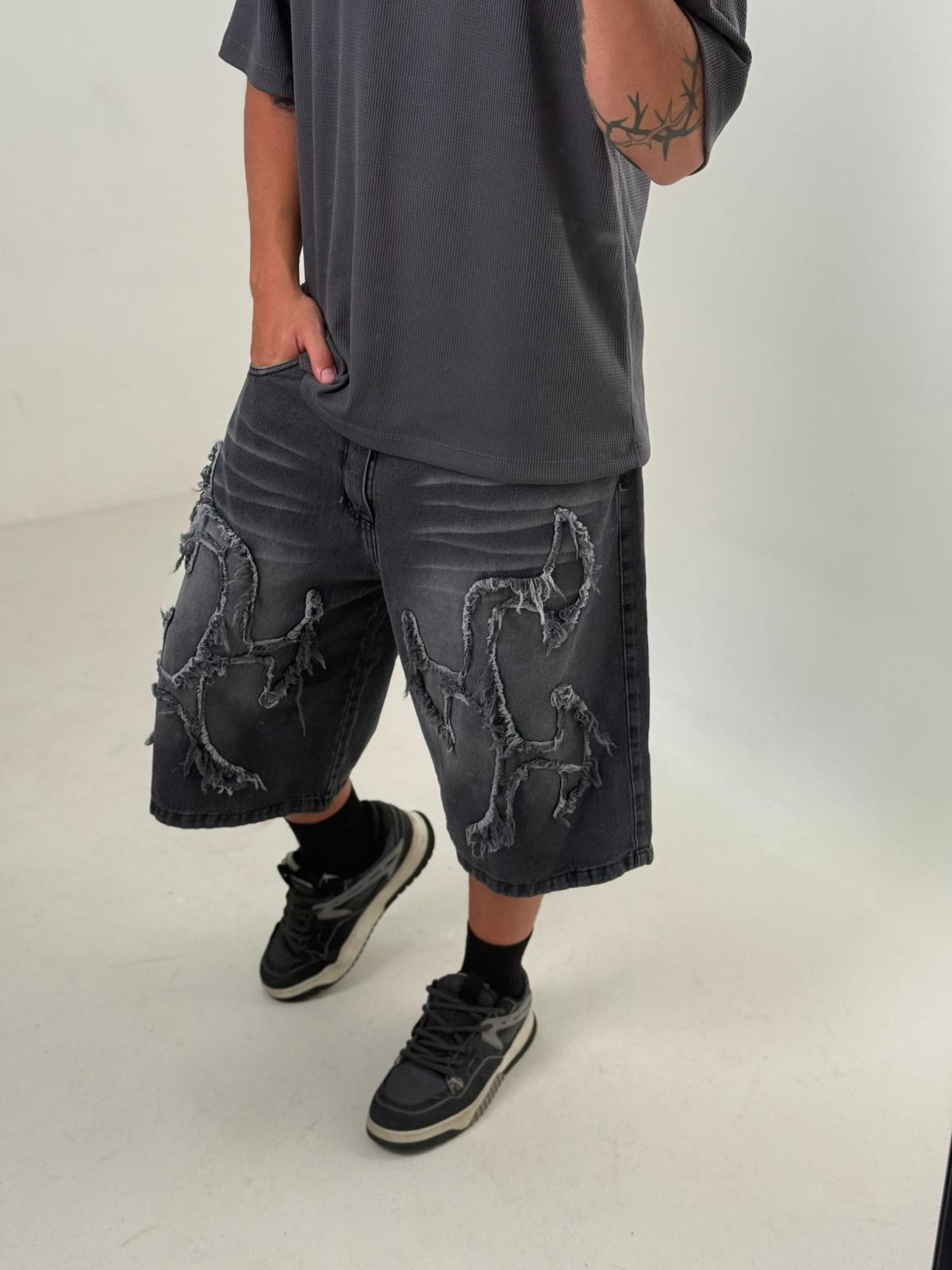 Bermuda Oversize Trash Grey