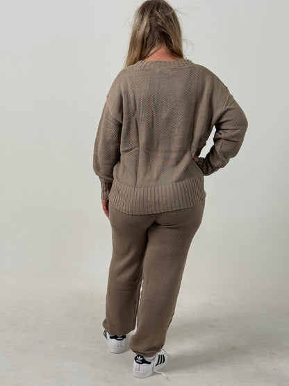 Conjunto Tejido Mujer – Set Abrigado y Súper Cómodo