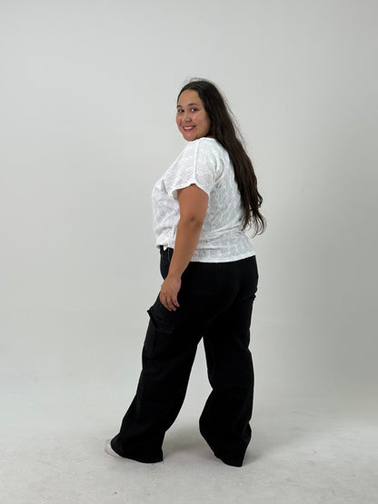Remera Brodery – Blanca