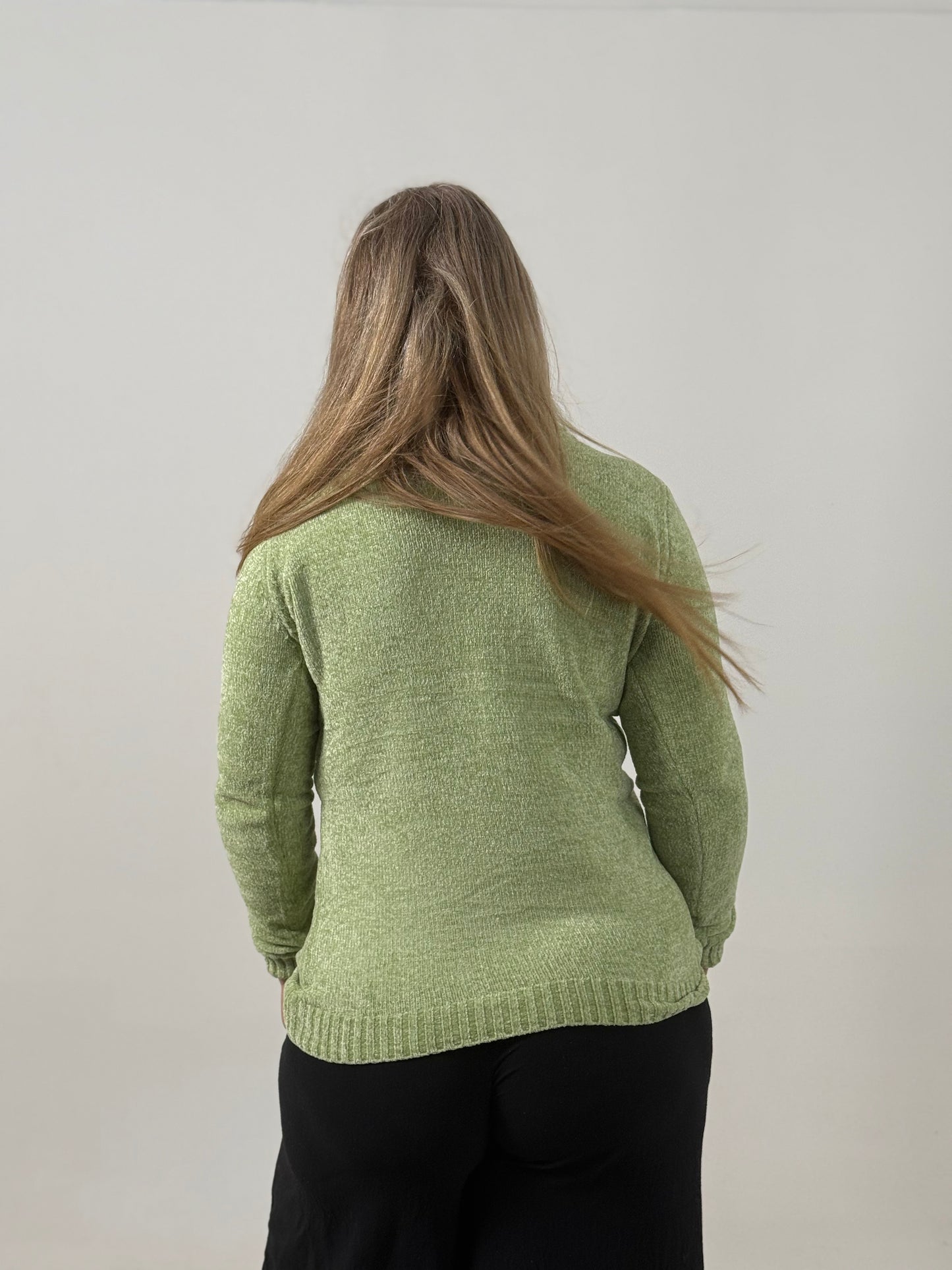 Sweater Tejido Cuello Polera Crudo – Abrigado y Clásico