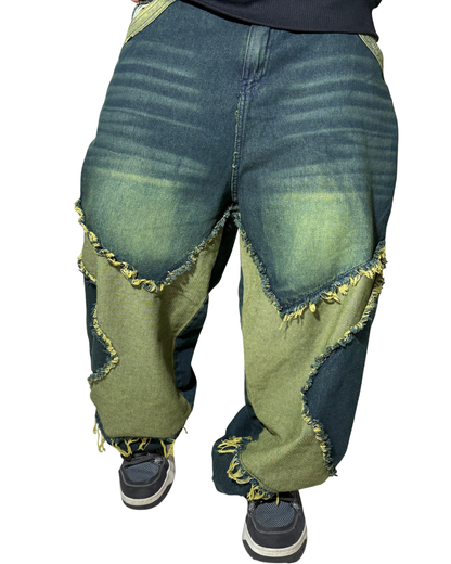Baggy Star Green