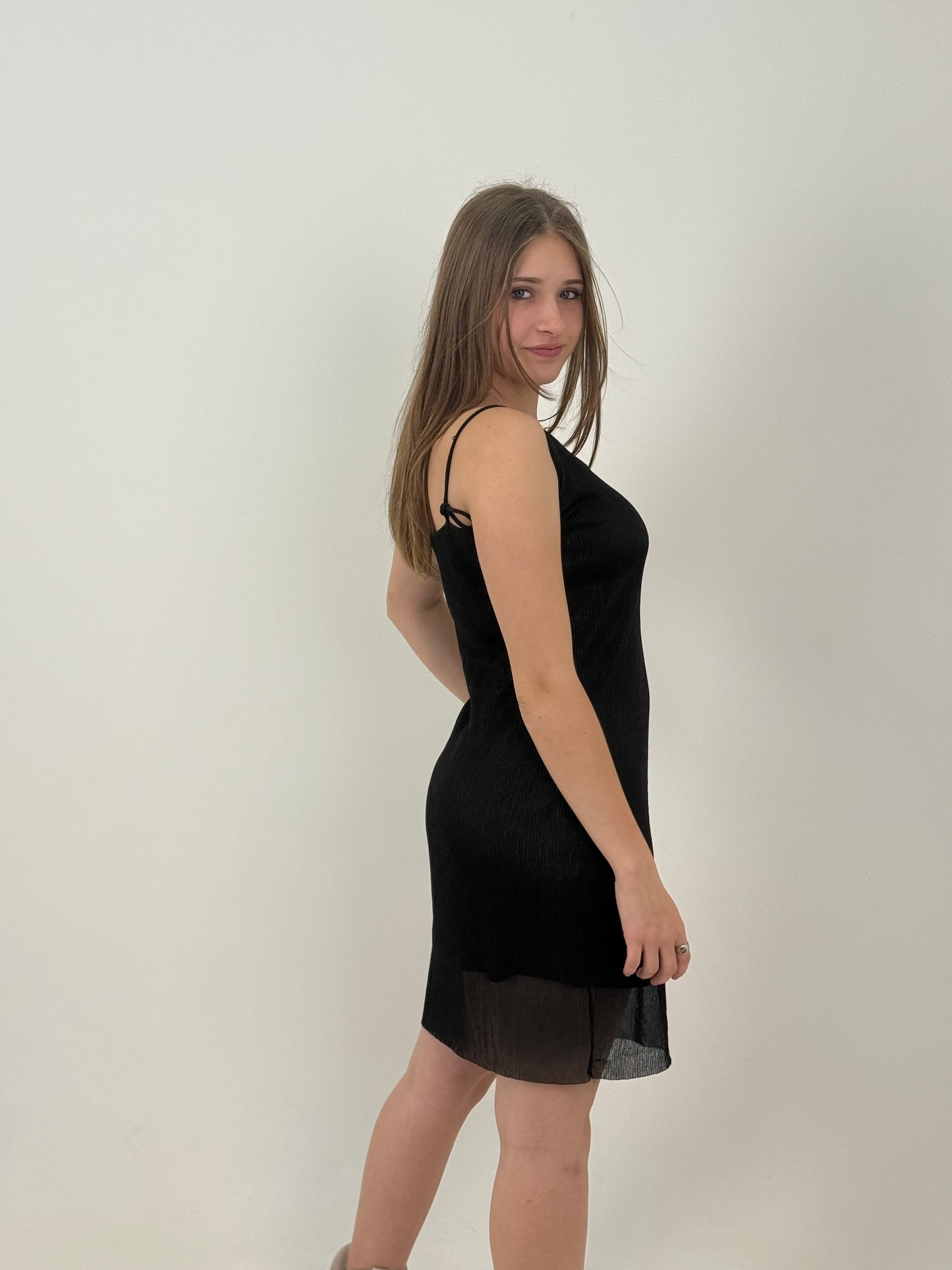 Vestido Tul Black