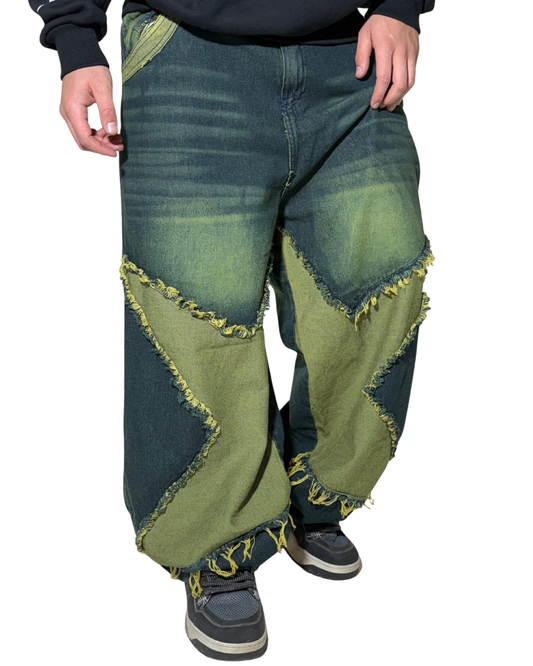 Baggy Star Green
