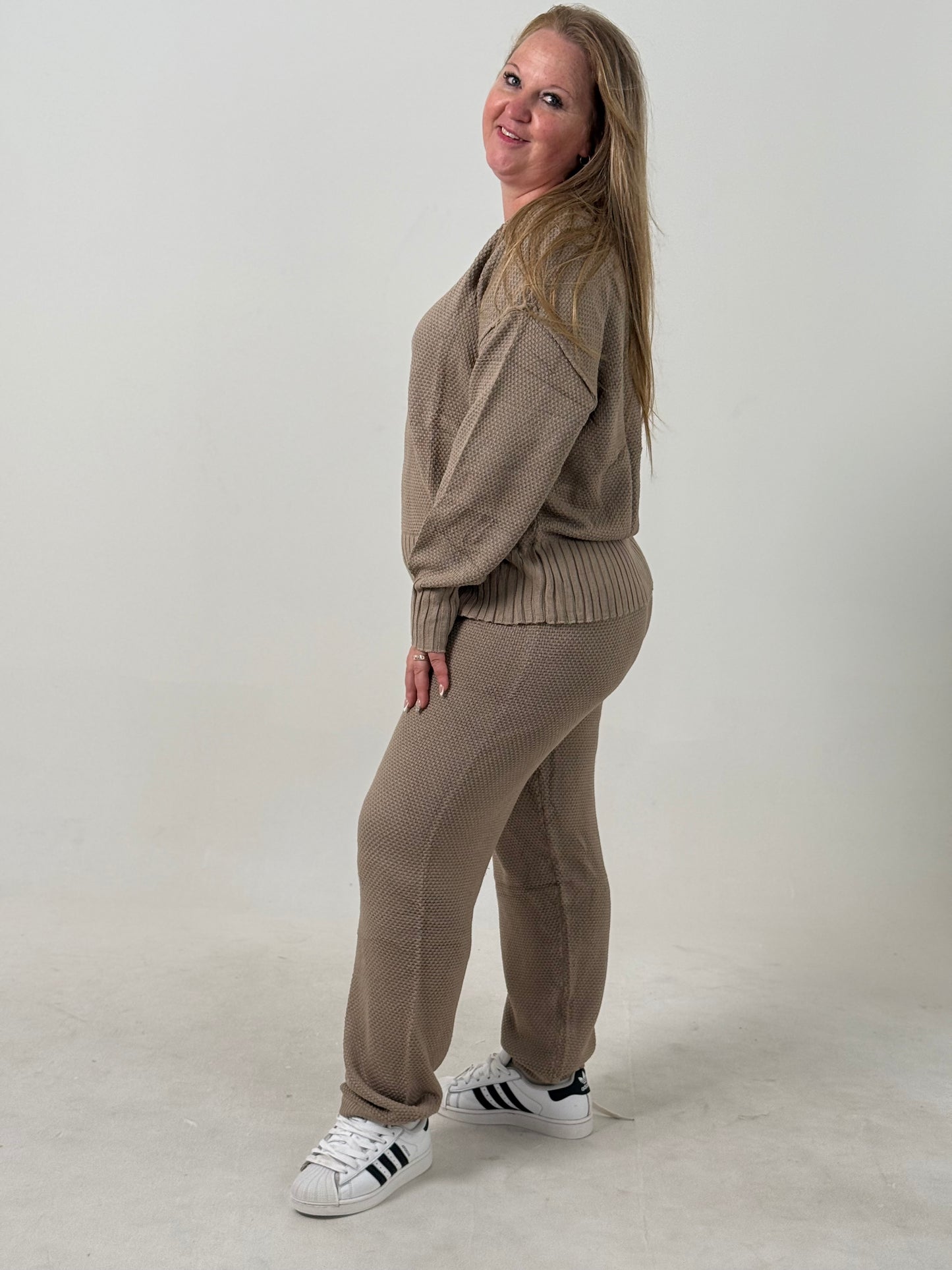 Conjunto Tejido Mujer – Set Abrigado y Súper Cómodo