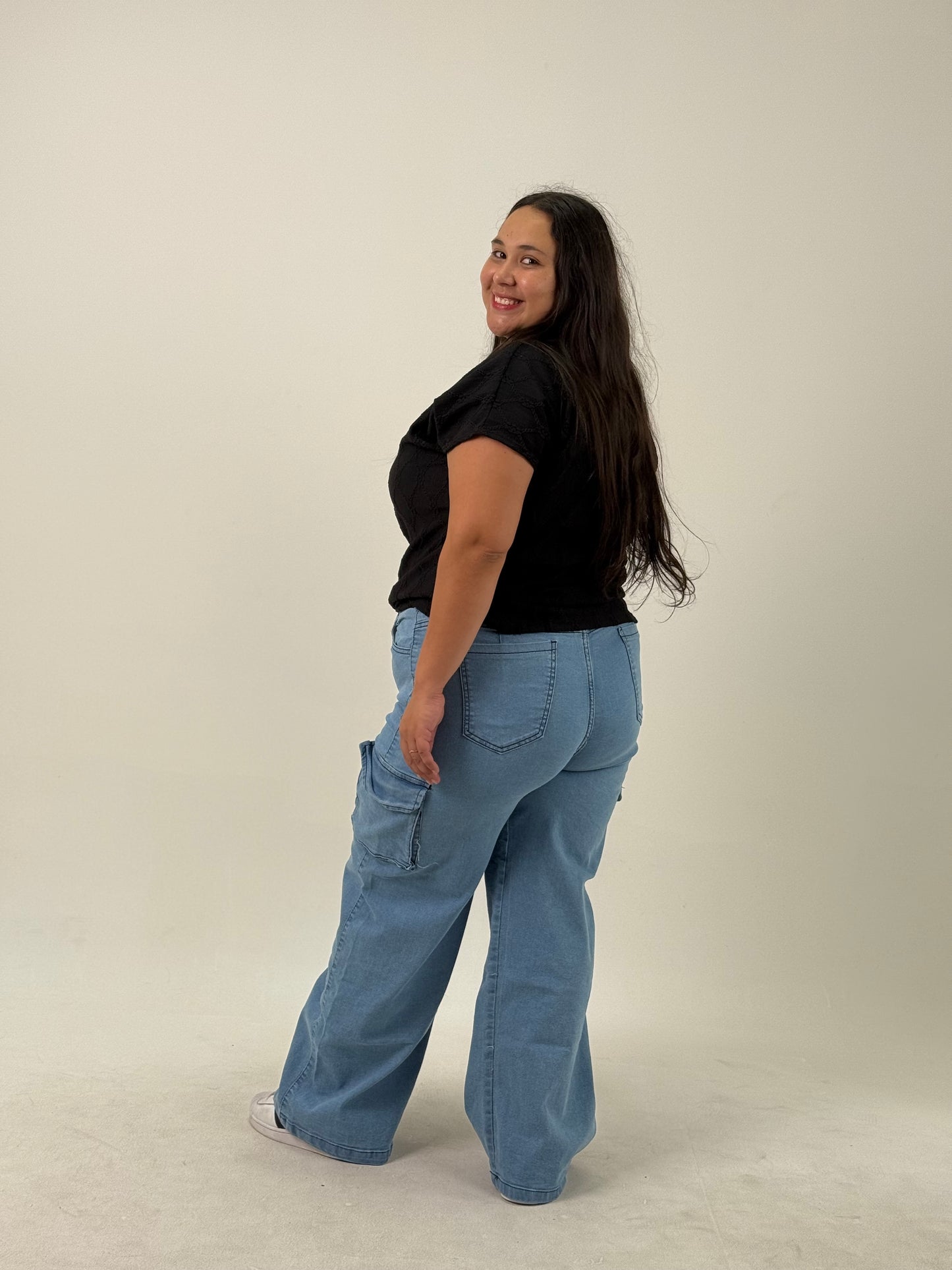 Jean Cargo Plus Size