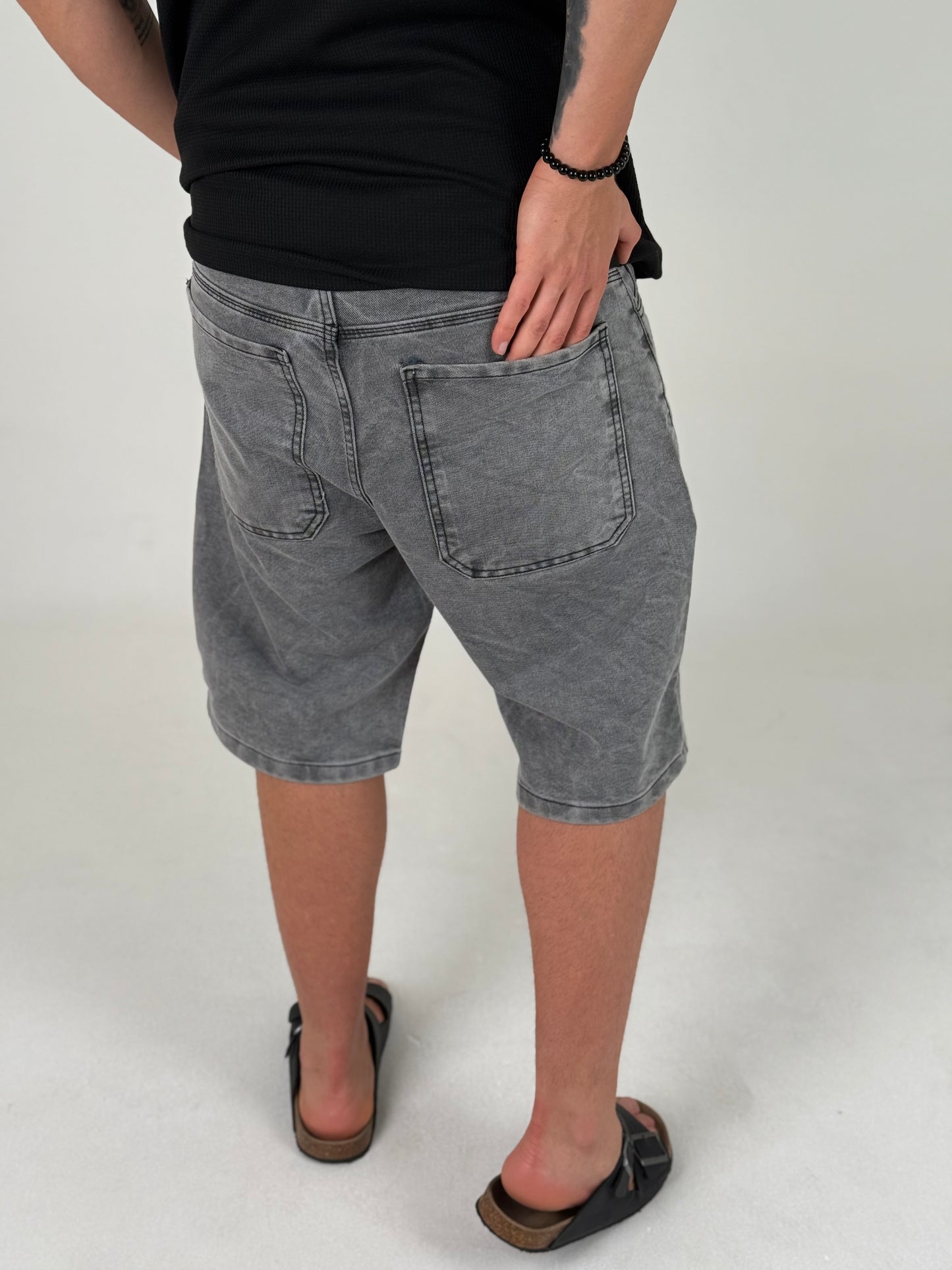 Bermuda Gris Oversize