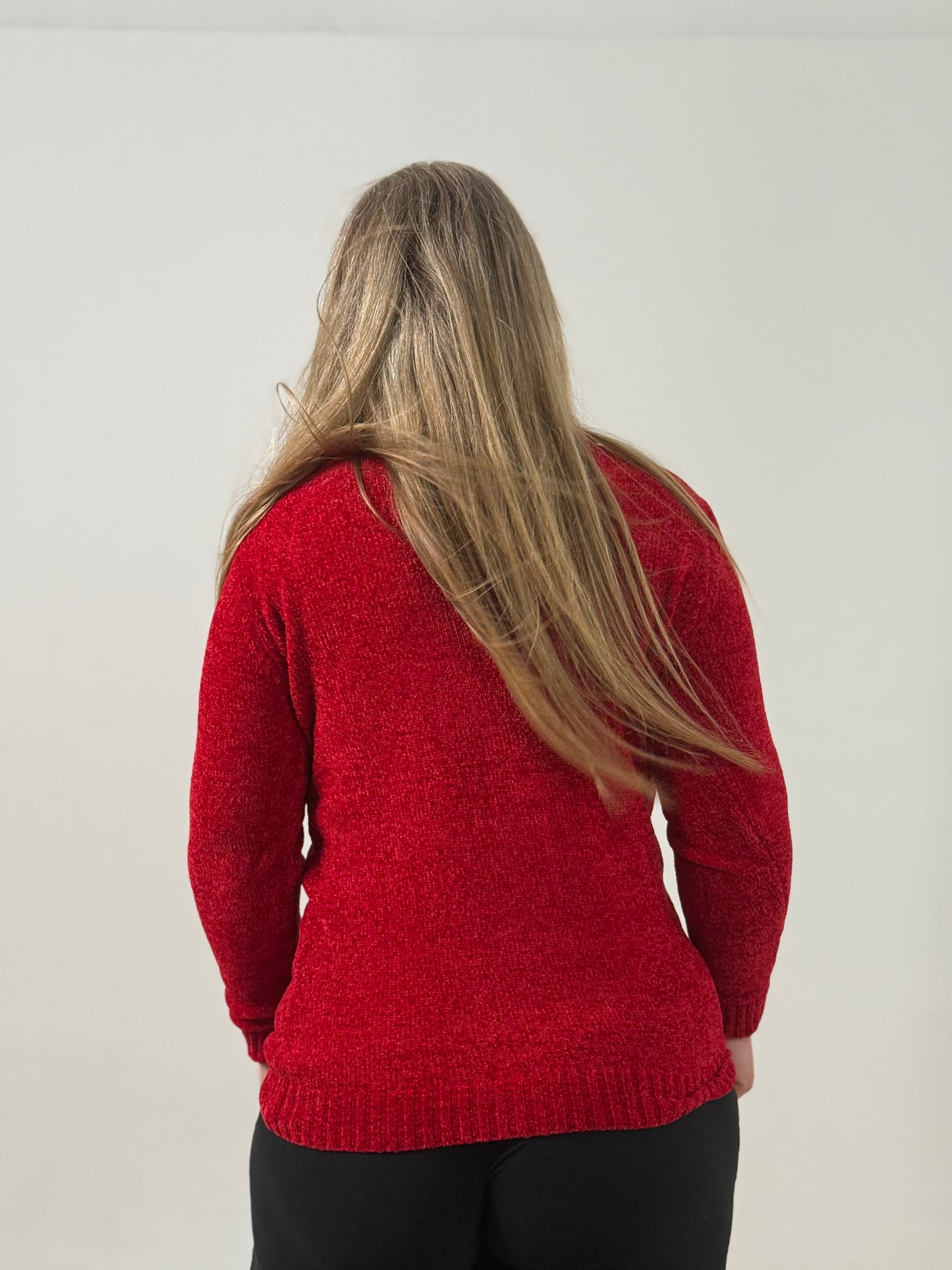 Sweater Tejido Cuello Polera Crudo – Abrigado y Clásico