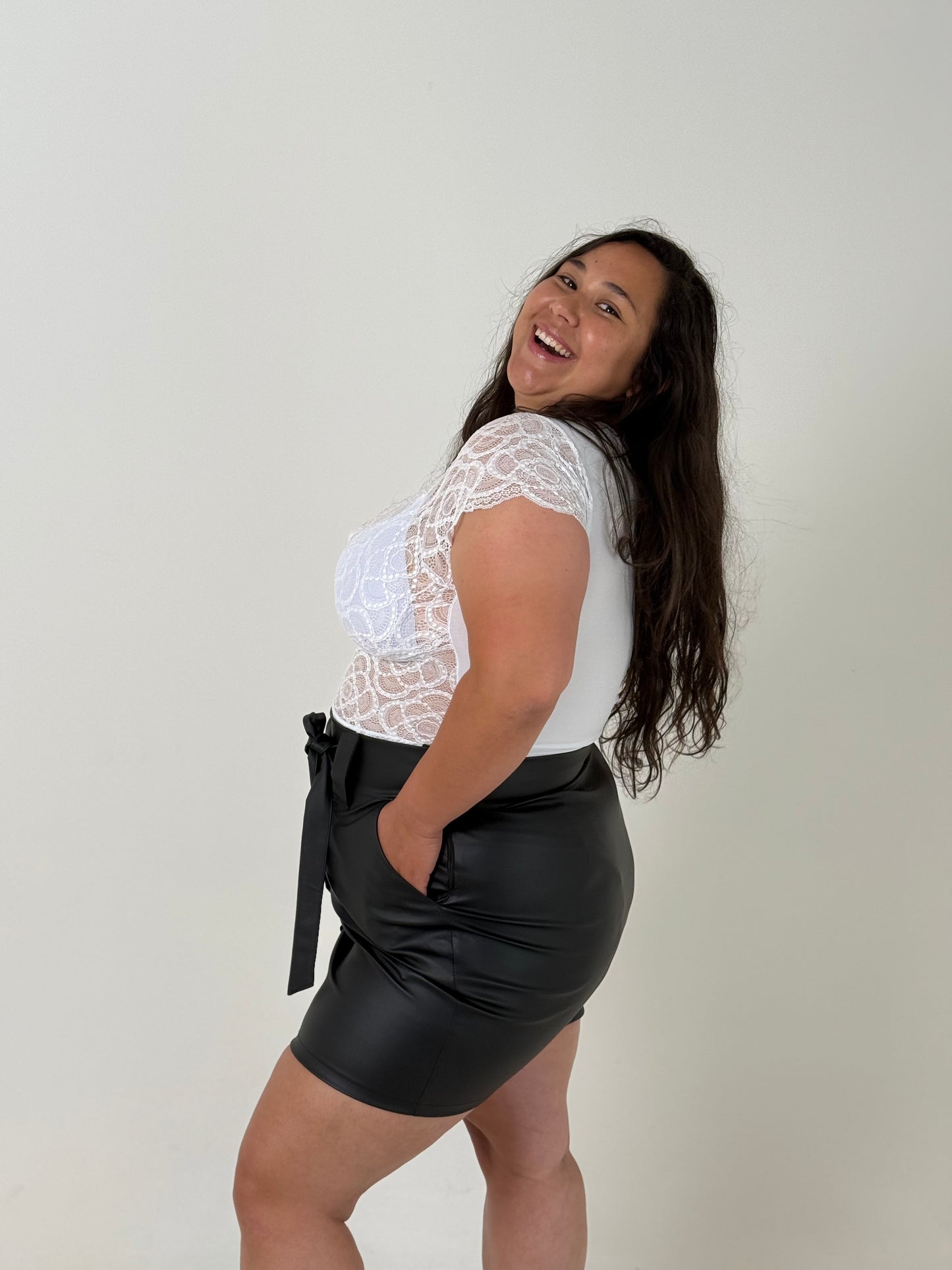 Body Manga Corta – Blanco