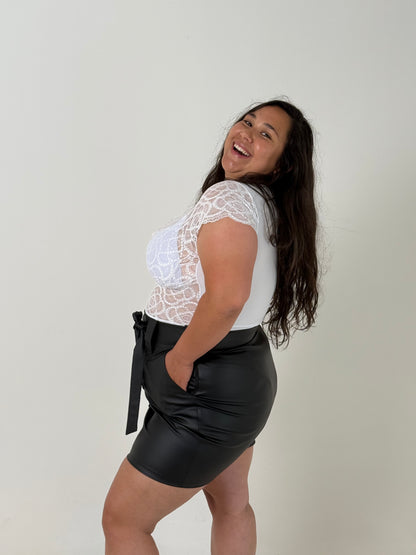 Body Manga Corta – Blanco
