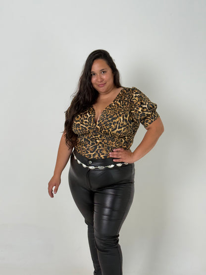 Pantalón Engomado Plus Size