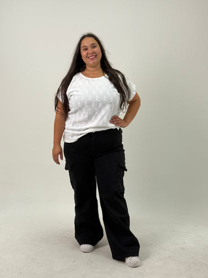 Remera Brodery – Blanca
