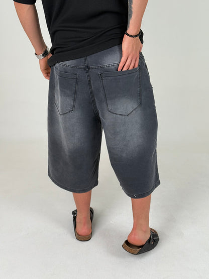 Bermuda Oversize Trash Black