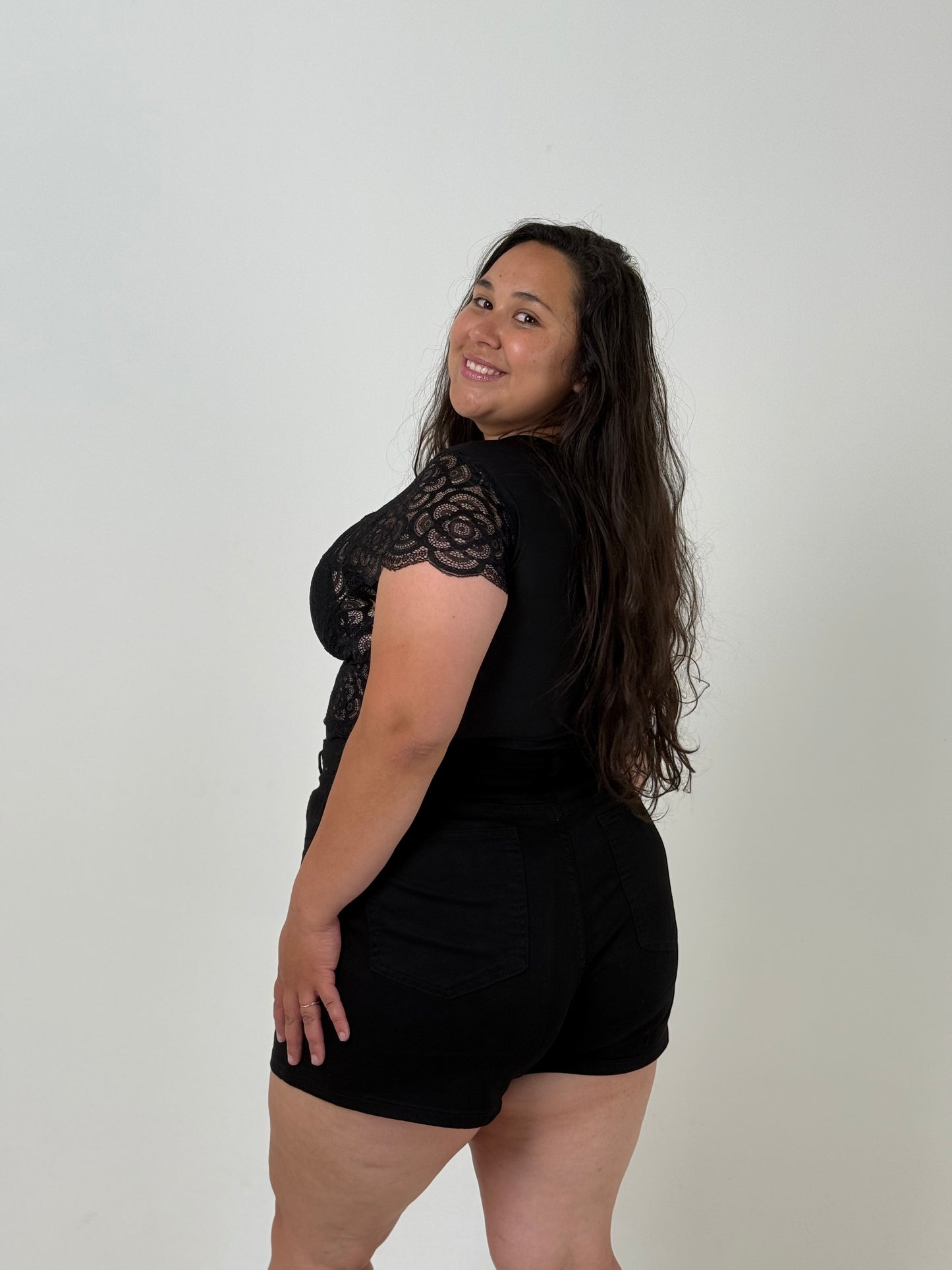 Body con Diseño – Negro