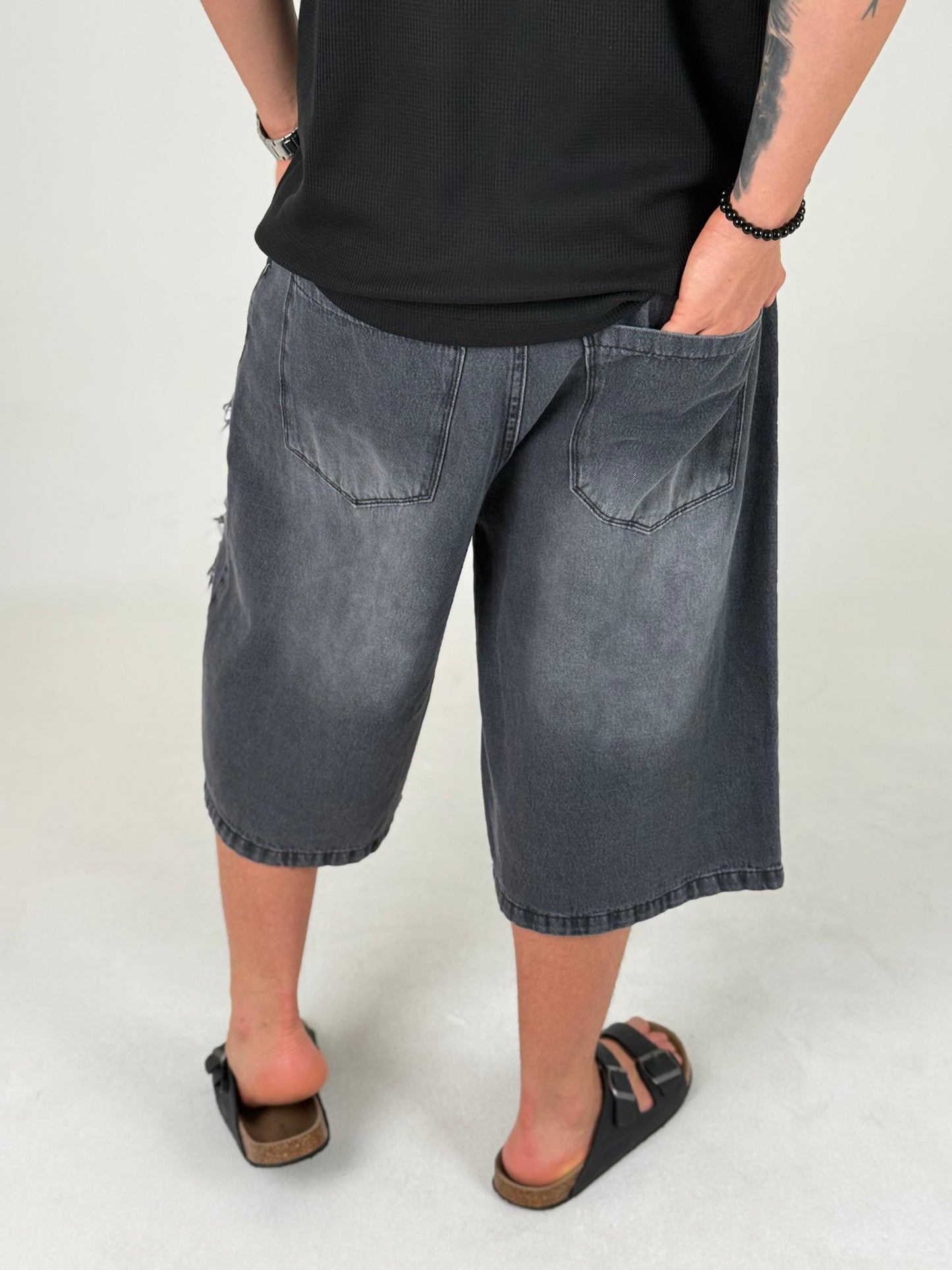 Bermuda Oversize Trash Grey